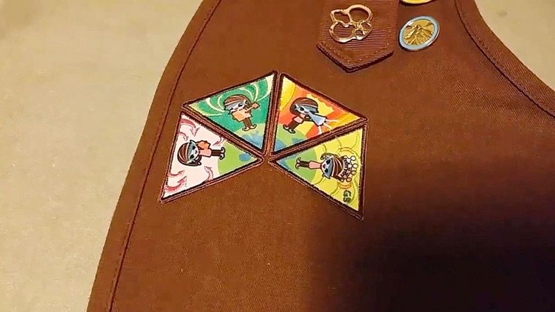 Brownie Sewing Badge