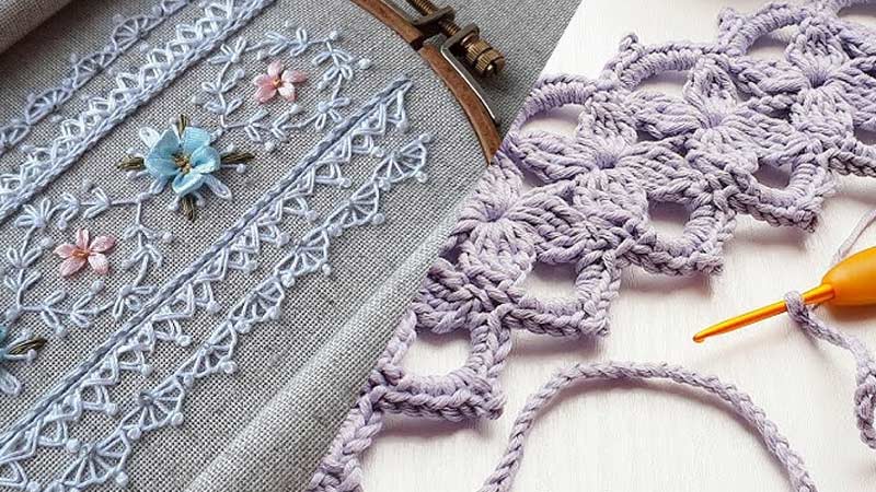 Embroidery Thread the Same as Crochet Thread
