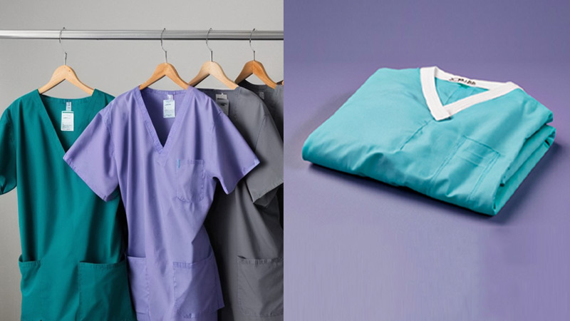 Should Scrubs Be Hung or Folded? Have professional-looking Scrubs