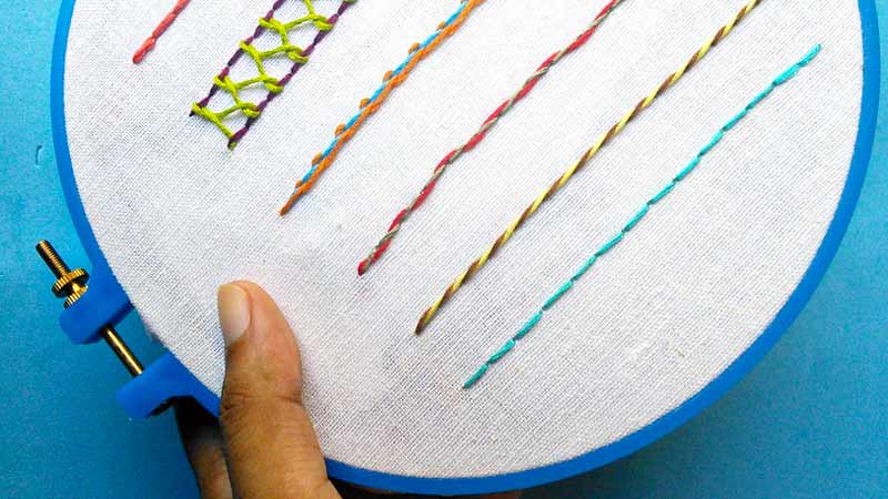 There Different Thicknesses Of Embroidery Thread