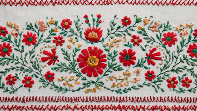 Traditional Hungarian Embroidery