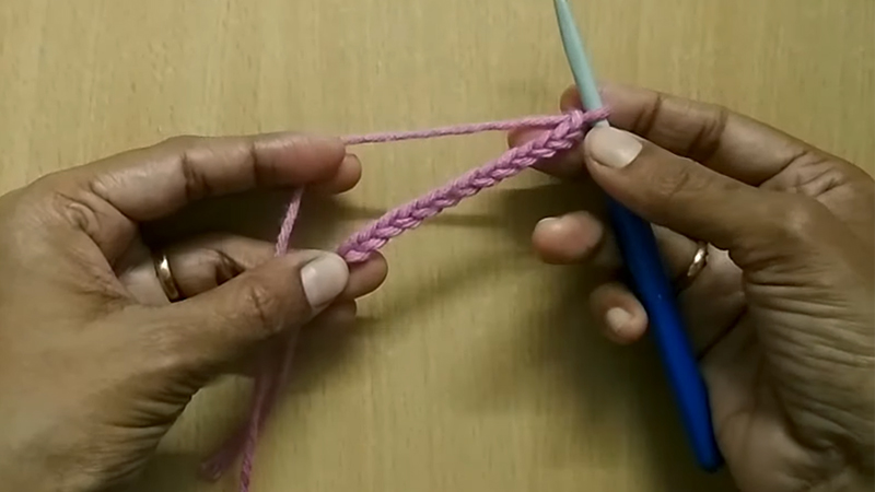 Treble Crochet Stitch