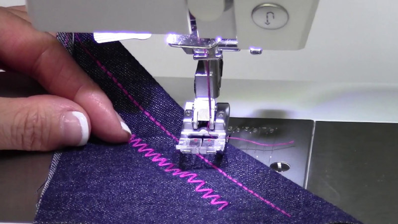 Triple Stitch in Sewing