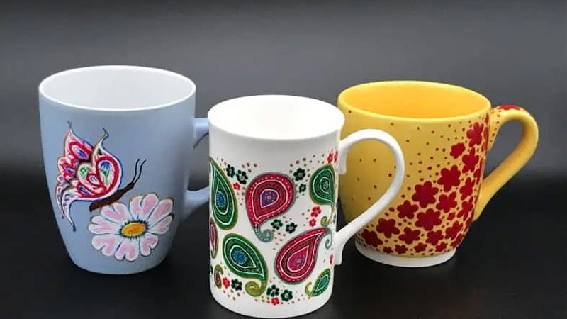 Paint A Glazed Ceramic Mug