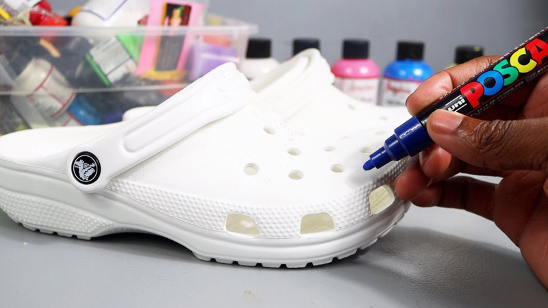 Paint Sticks To Crocs