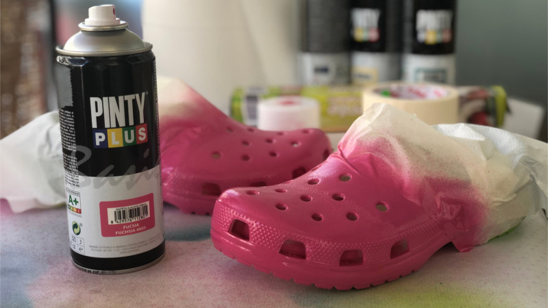 Spray Paint Crocs