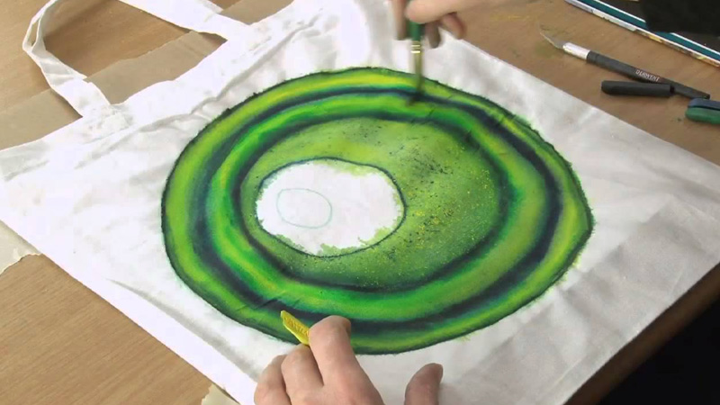  Use Watercolor Pencils On Fabric