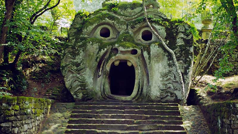 Surprised-Looking Sculpture