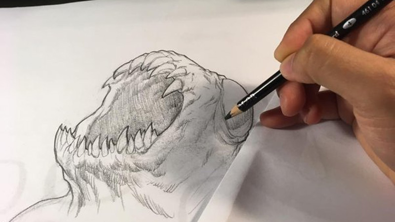 How do you keep pencil drawings from smudging?