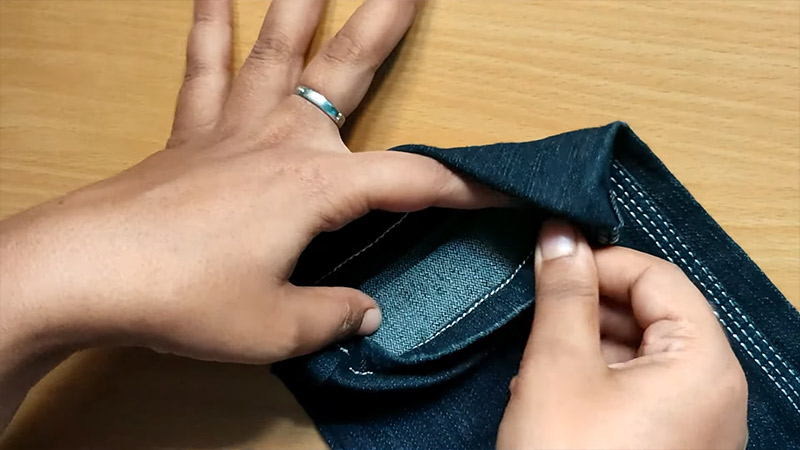 How To Do An Invisible Stitch On Pants?