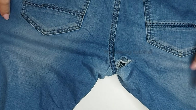 How To Fix A Hole In Pants Crotch?