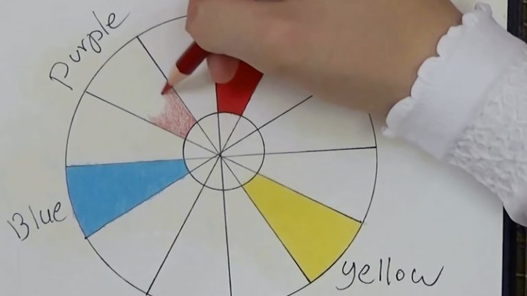 How To Make Red With Colored Pencils?