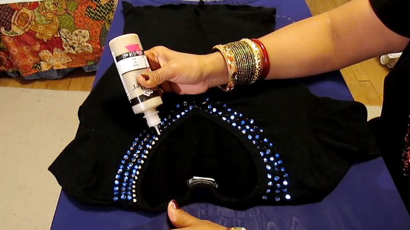 How To Attach Sequins To Fabric With Glue?