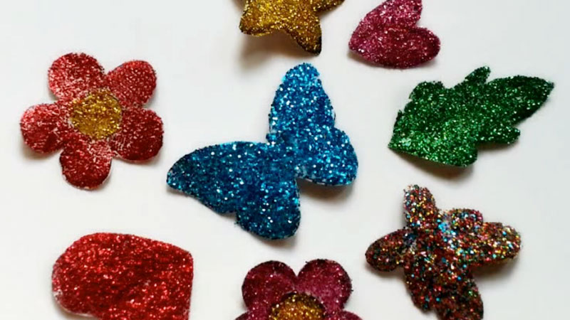 How Do You Get Glitter to Stick to Paper?