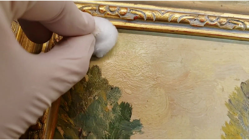 How To Erase Oil Paint From Canvas