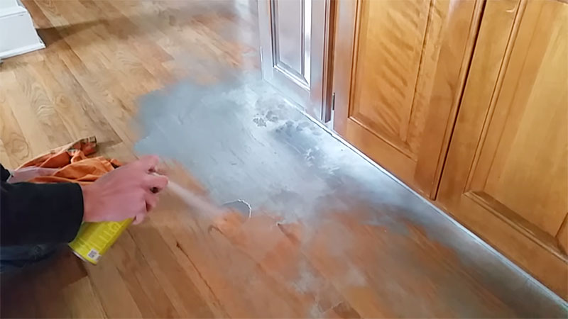How To Get Spray Paint Off Wood Floor? - Wayne Arthur Gallery