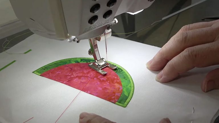 Possible To Sew Applique Shape On Minky