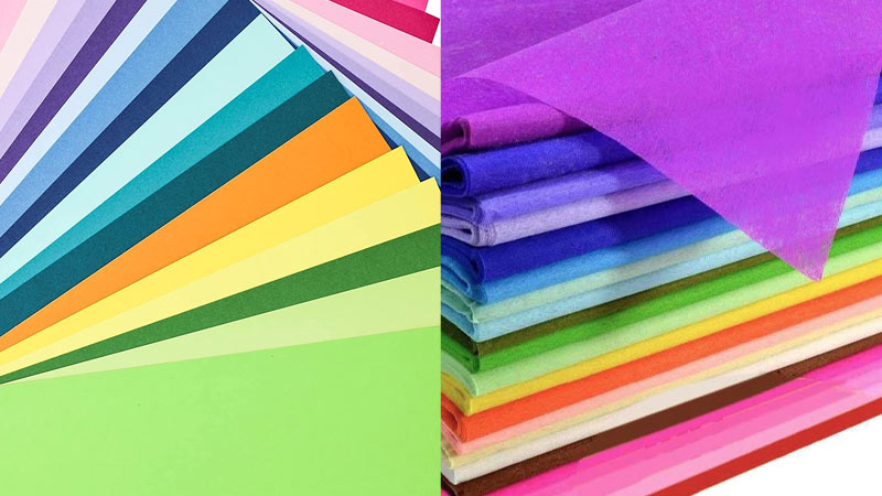 Is Colored Paper Or Tissue Paper More Expensive Crafts