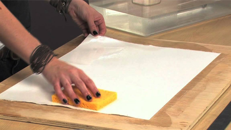 Craft Paper Wrinkle When Wet