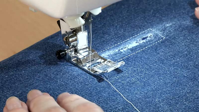 Darn Mean On A Sewing Machine