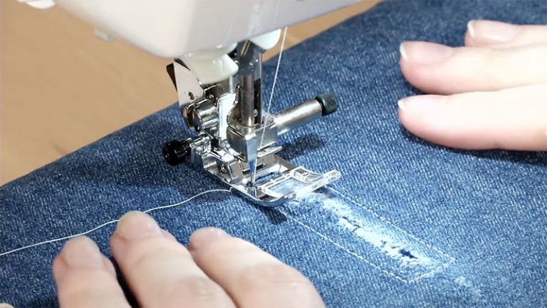Darning In Sewing