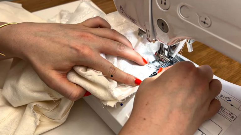 Dragline in Sewing
