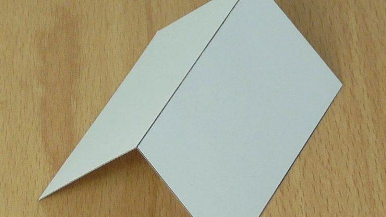 Mountain Fold In Origami
