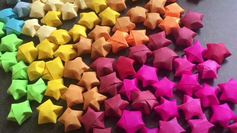 Origami Lucky Stars