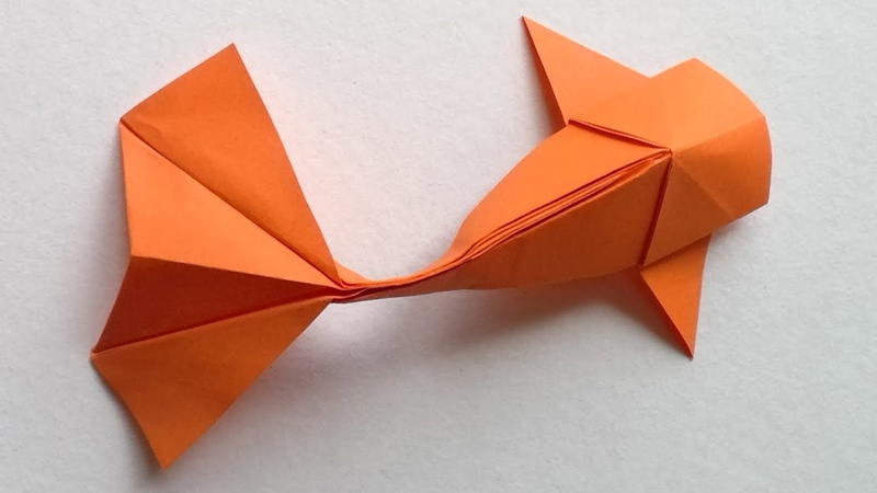 Paper To Fold Origami Koi