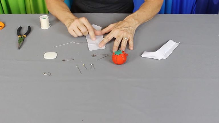 Put Sewing Needles In A Tomato