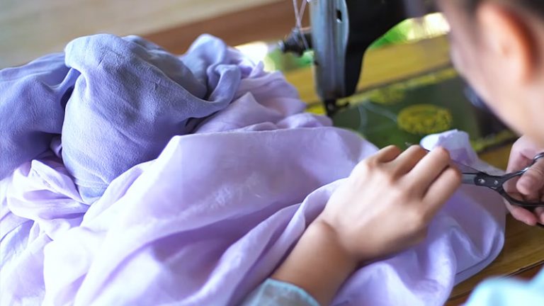 Sew With Peach Skin Fabric