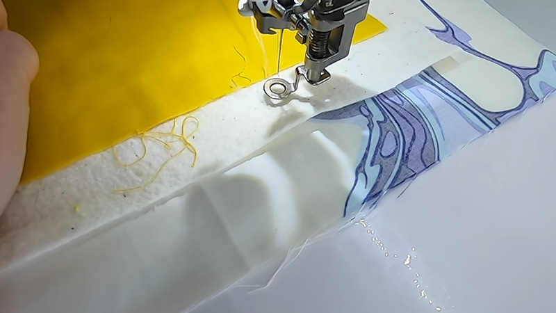 Sewing Thread Bleed On A Quilt