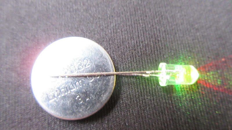 Size Button Battery For Led Lights For Led Crafts