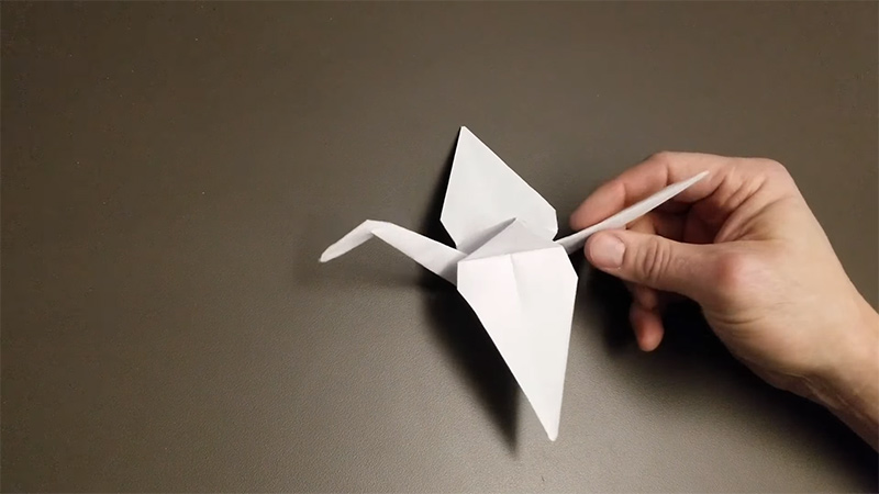 Size Origami Paper For White Crane Wedding