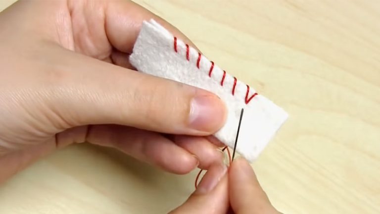 Whip Stitch In Sewing
