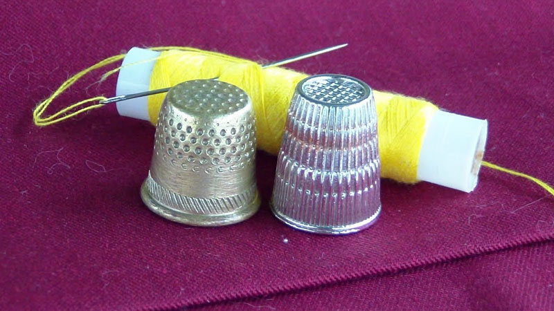 Thimble Used For In Sewing