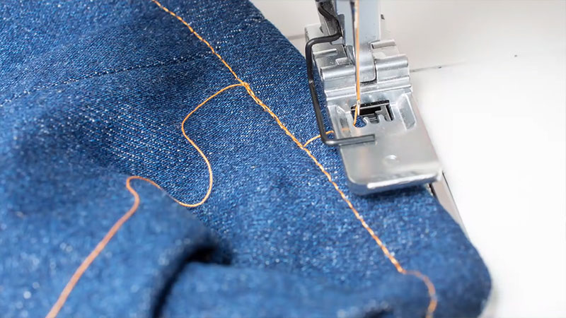 What Color Thread To Use Sewing Jeans