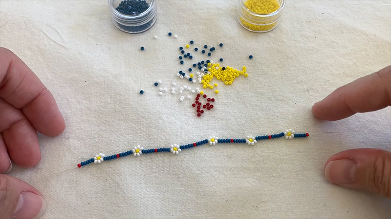 Craft Beads On A String