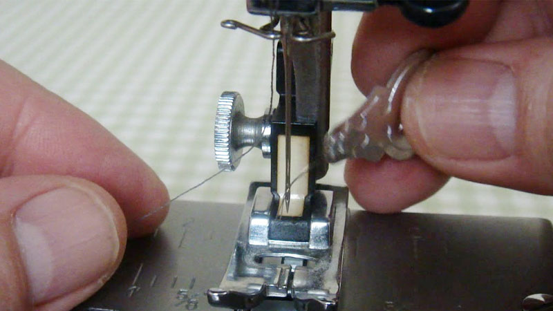 Do You Thread A Sewing Machine Needle Front To Back