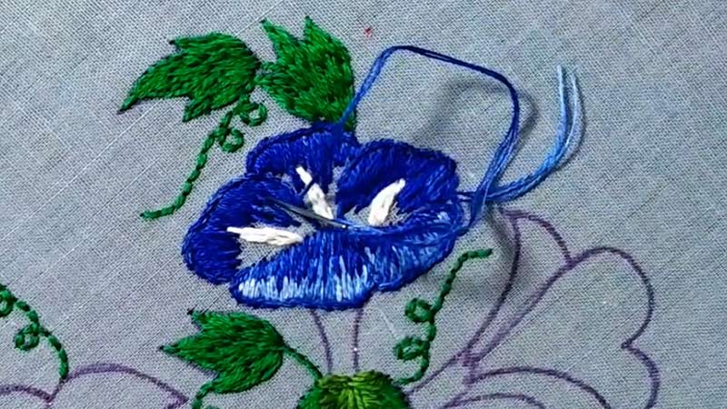  Blue Work Embroidery