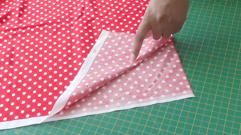 Cut Patterns On The Wrong Side Of Fabric