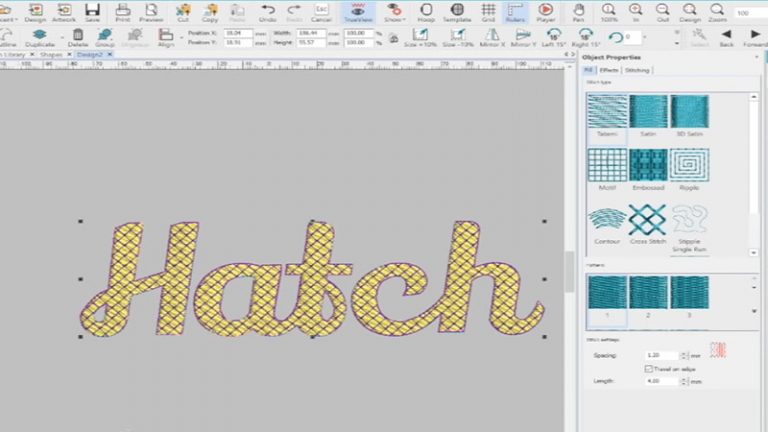 Digitize A Font For Embroidery
