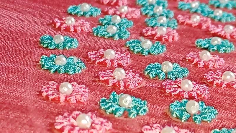 Embroider A Saree