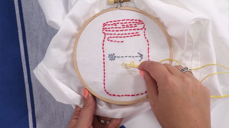 Embroider A Tea Towel