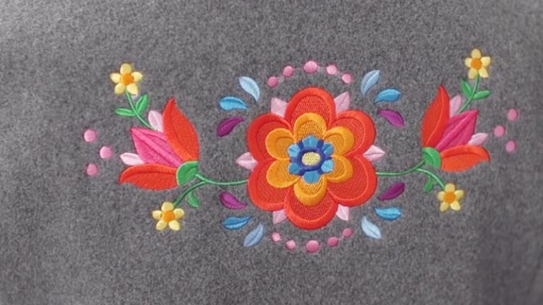 Embroider On Fleece Material