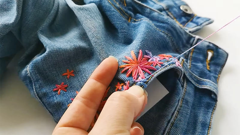 Is Embroidering On Denim Hard? - Wayne Arthur Gallery