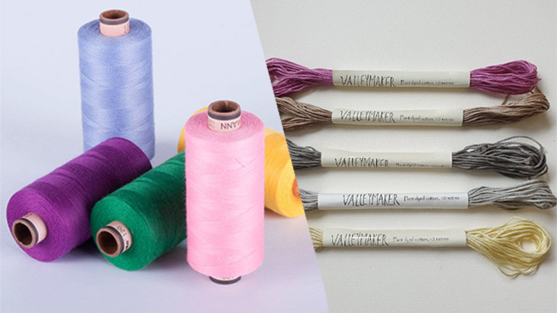 Embroidery Thread And Sewing Thread