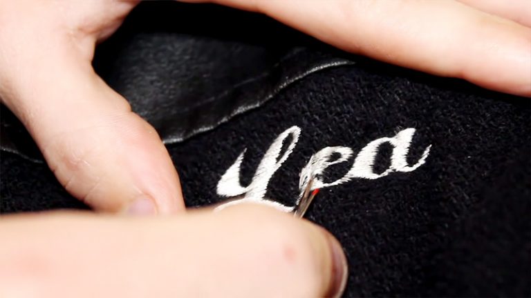 Get Rid Of Embroidery Lines