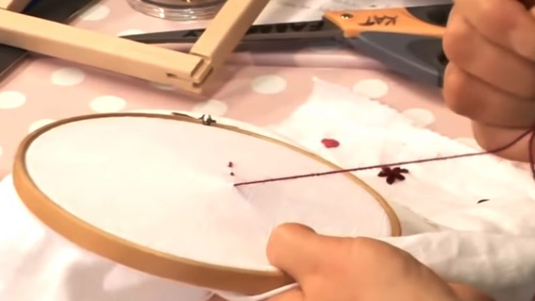 Hand Embroider On Polyester