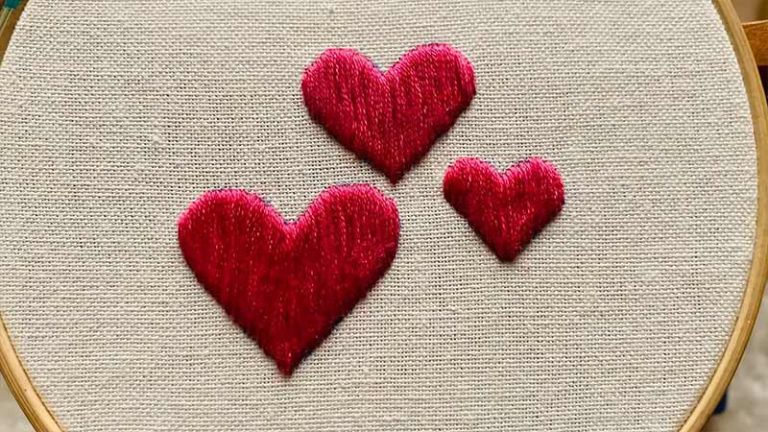 How Do You Needlepoint A Heart